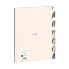 Notebook 1 A4 80h 95g 5X5 Milan 1918 beige