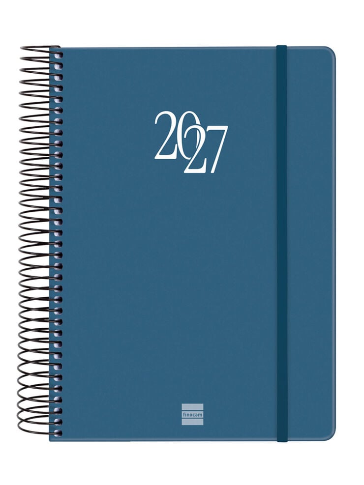 Agenda Finocam My D&iacute;a P&aacute;gina 2027 Catal&aacute;n Azul