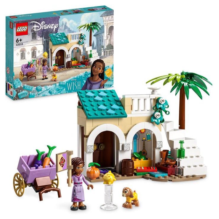 LEGO® Disney Wish Asha en la Ciudad de las Rosas 43223