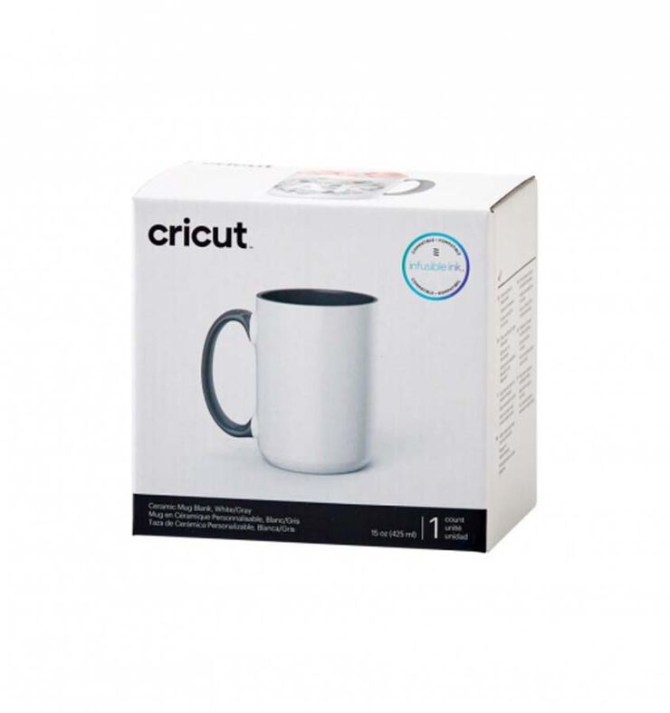 Tassa Mug Press 440 ml interior gris