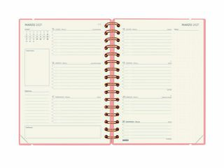 Agenda Finocam 16M Haiku E10 Sem/Vista Castellano 2026-27 Coral