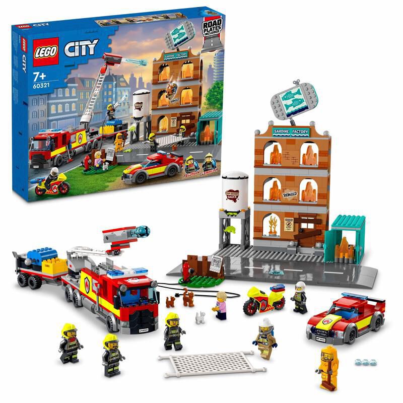 LEGO&reg; City Cos de bombers 60321