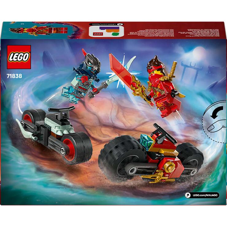 LEGO® Ninjago Carrera Relámpago en Moto de Kai 71838