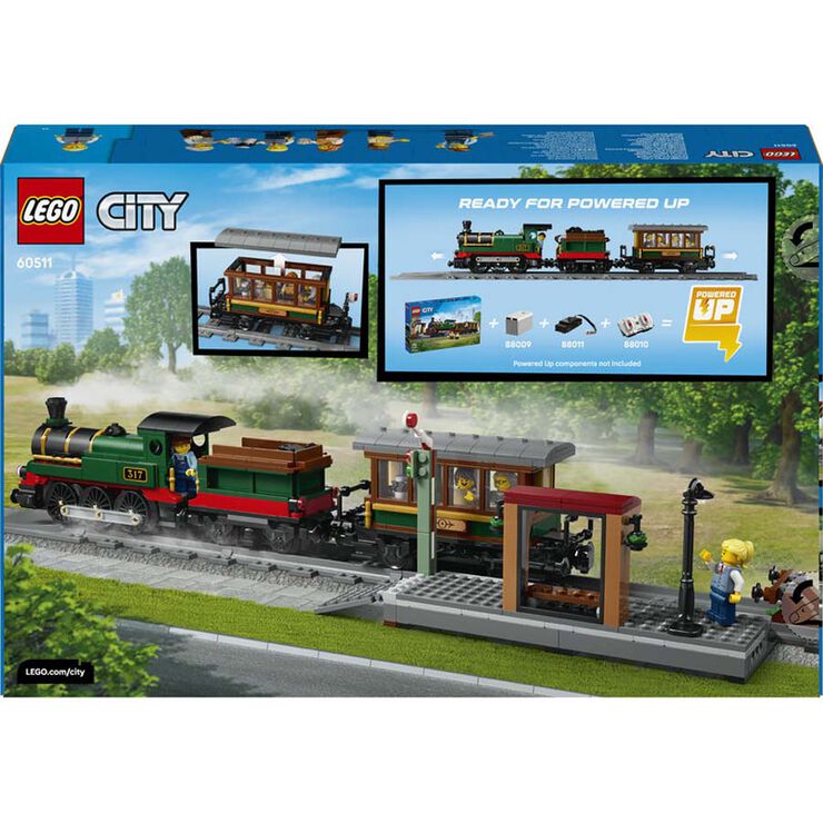 LEGO&reg; City Tren de Vapor Vintage 60511
