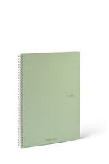 Libreta Grapada Fabriano A4 Cuadriculada 5 &times; 5 40 Hojas Ilusio Verdeor