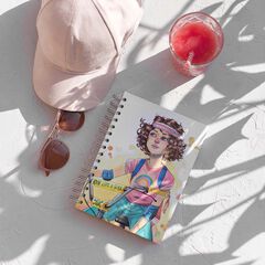 Libreta espiral A5 Esther Gili Run Like A Girl