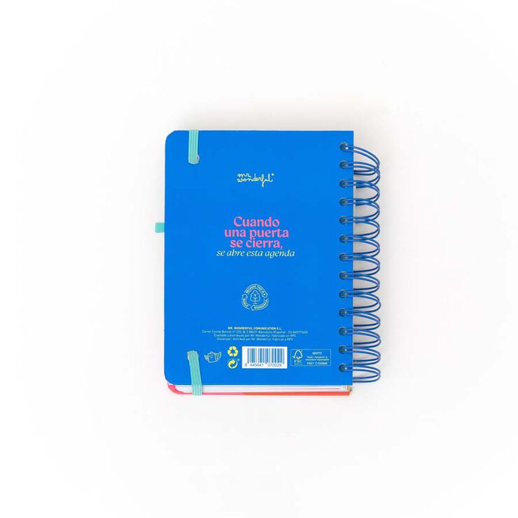 Agenda Mr.Wonderful Petita día/pág 2026 cast Cuando...