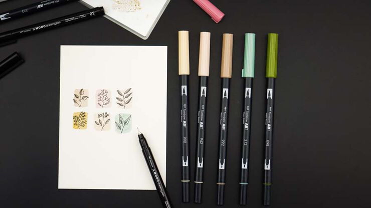 Retolador Calibrat Tombow 02