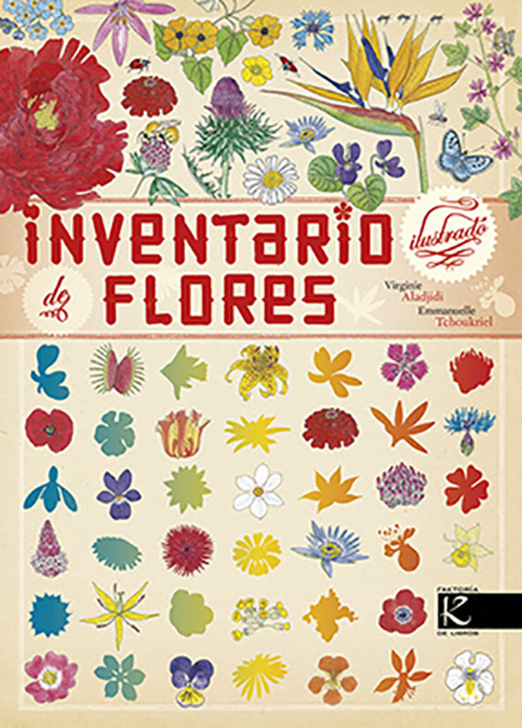 Inventario ilustrado de flores