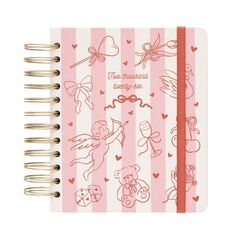 Agenda Kokonote d&iacute;a/p&aacute;g ingl&eacute;s 2026 Venus Coquette