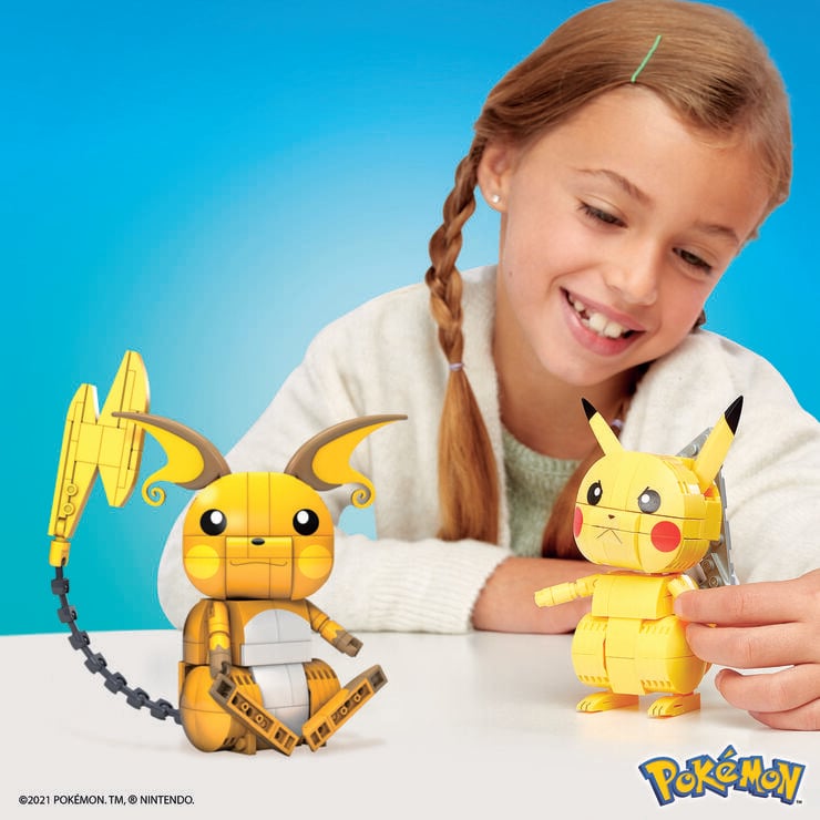 Mega Construx Pokémon Pichu/Pikachu/Raichu