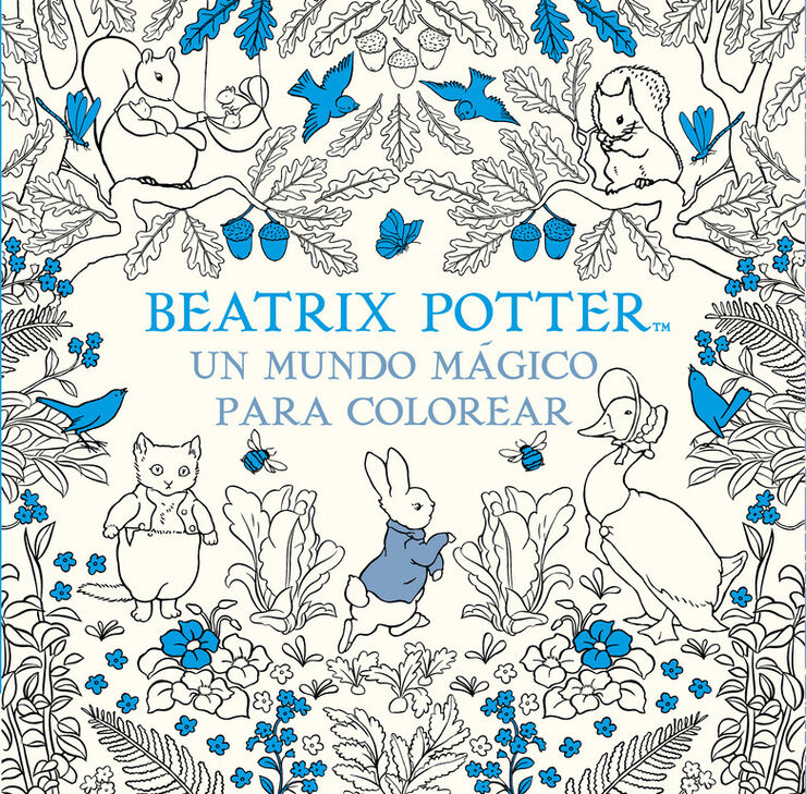 Un mundo mágico para colorear (Beatrix Potter)