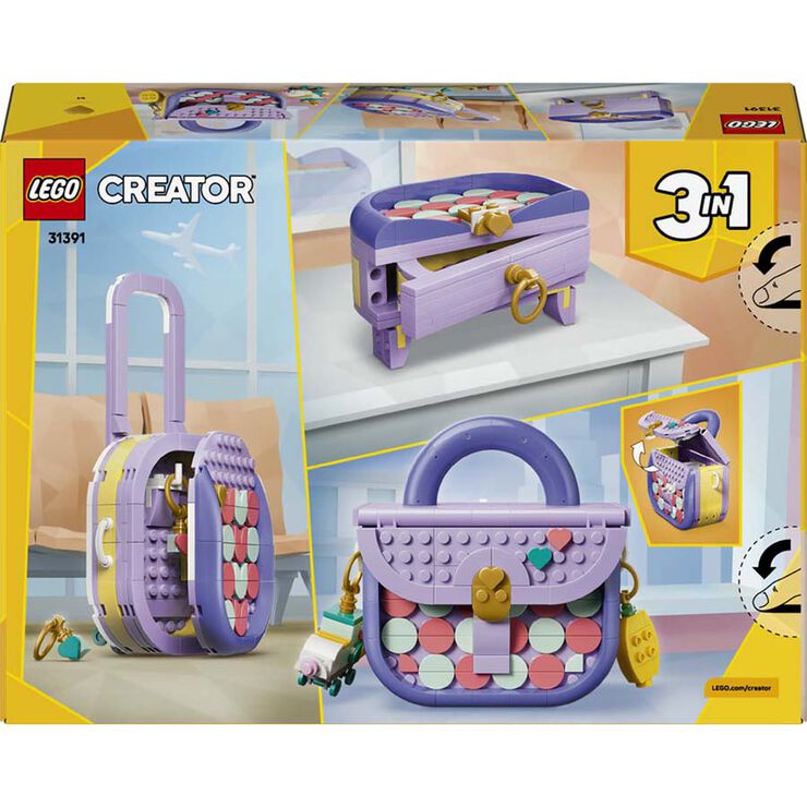 LEGO&reg; Creator Bolso de Moda Art&iacute;stico con Almacenamiento 31391