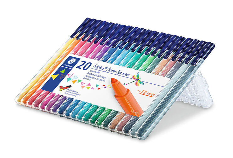 Rotuladores Staedtler Triplus 20 colores