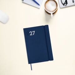 Agenda Finocam Mara Semana Vista Horizontal 2027 Castellano Azul