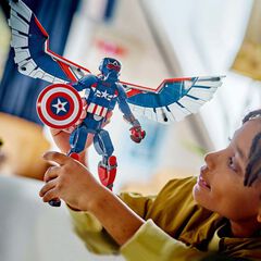 LEGO® Super Heroes Figura para Construir: Nuevo Capitán América 76296