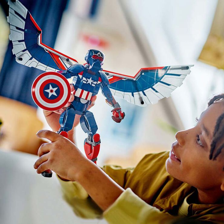 LEGO® Super Heroes Figura para Construir: Nuevo Capitán América 76296