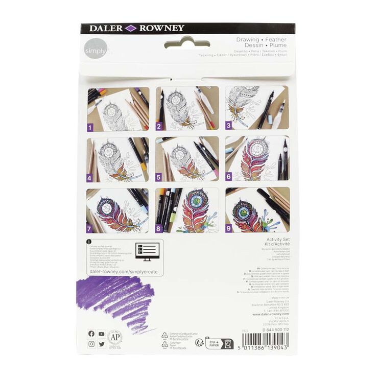 Set Daler Rowney Simply Activity Dibujo