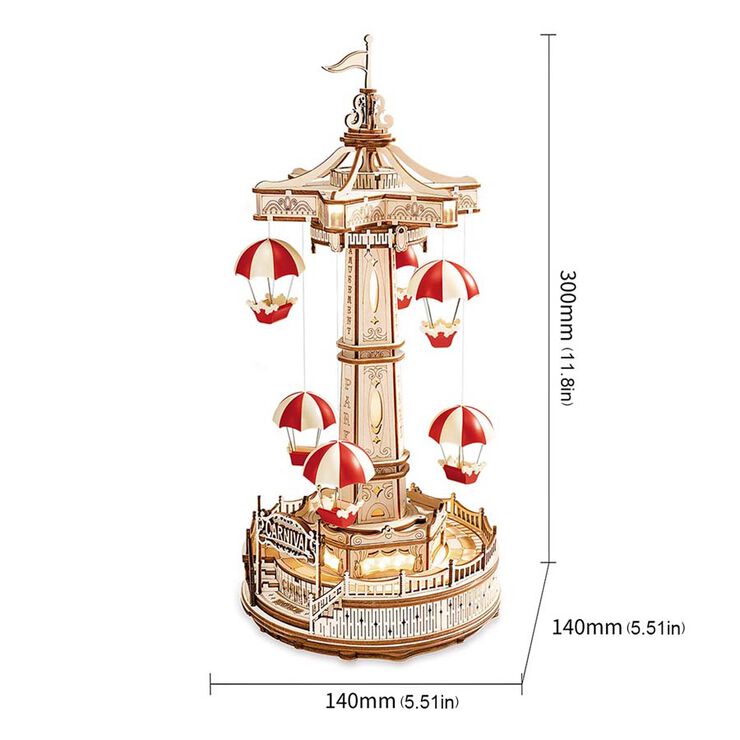 Maqueta Rokr Torre Paraca&iacute;das