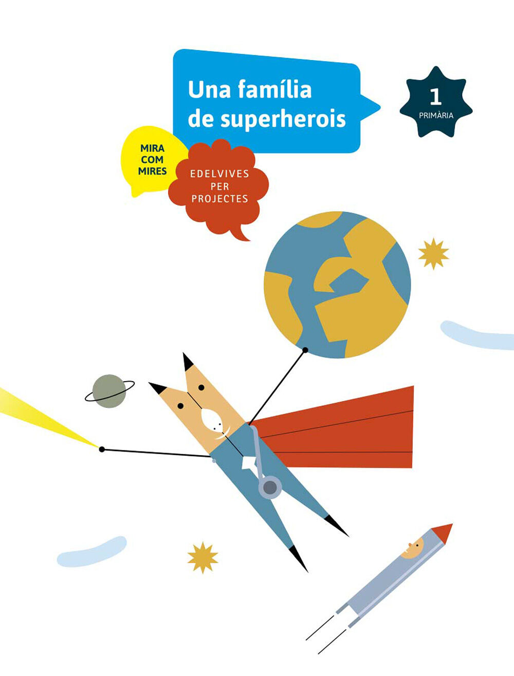 Projectes/Som superherois PRIM&Agrave;RIA 1 Edelvives 9788414008881