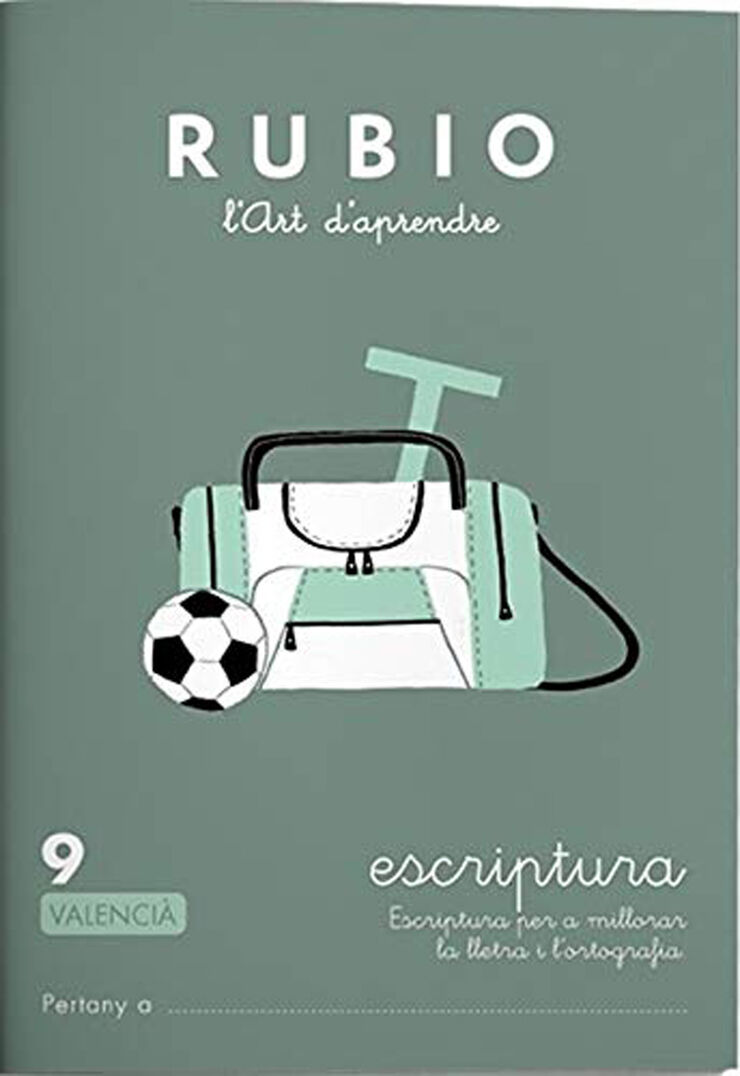 Escriptura 9 (Valencià) Rubio