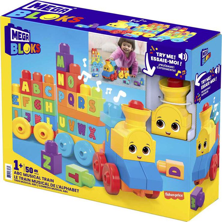 Mega Bloks Tren Musical ABC