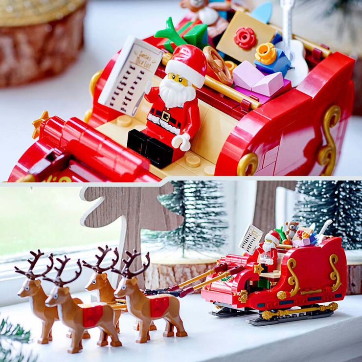LEGO® Iconic Trineo de Papá noel 40499