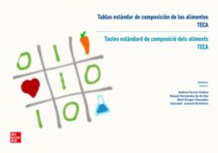 Tablas estándar de composición de los alimentos  - Taules estàndard de composició dels aliments