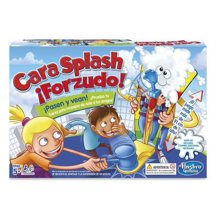 Juego Hasbro Cara splash Forzudo