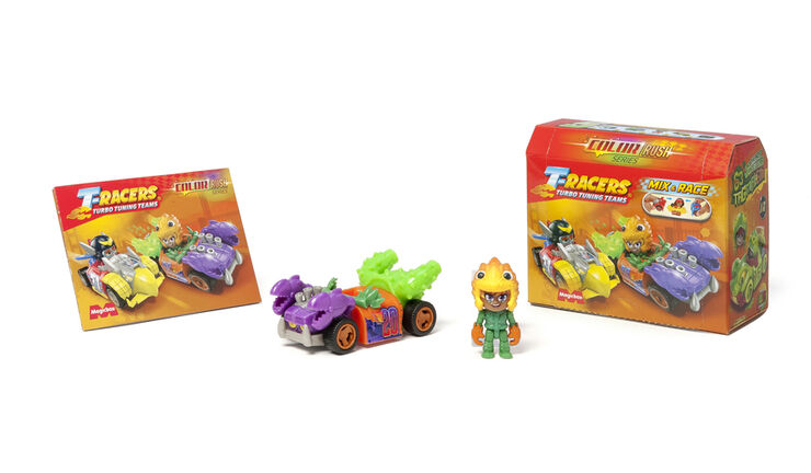 T-Racers Color Rush Coche y Piloto