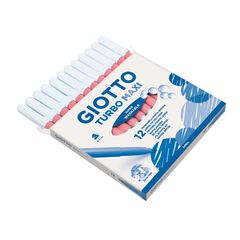 Rotulador Giotto Turbo Maxi rosa 12u