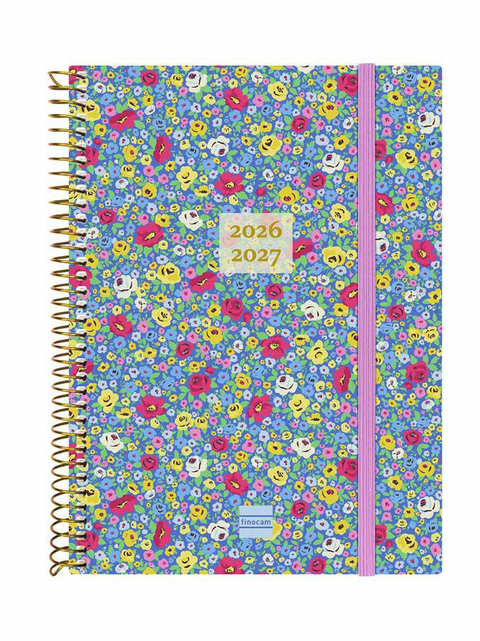 Agenda Finocam Esp.18M E10 Sem/Vista Multiling&uuml;e 2026-27 Girl