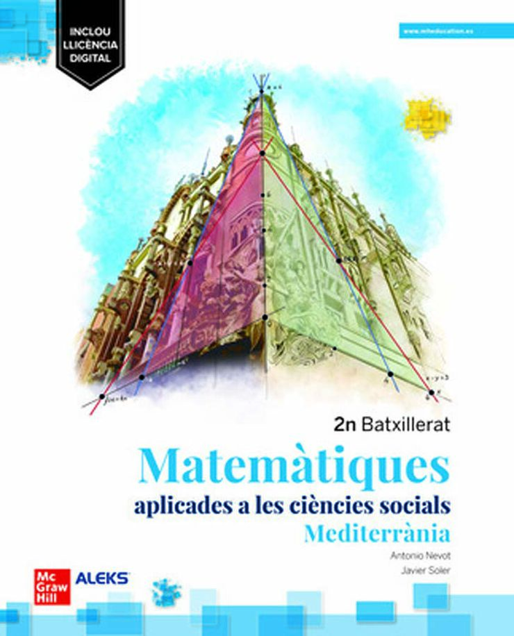 Matemàtiques Aplicades A Les Ciències Socials 2N Batxillerat. Mediterrània. Edició Lomloe
