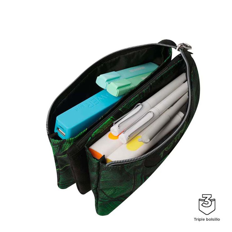 Estuche triple Totto Jhony Jungle