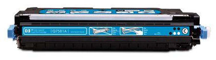 Tòner HP Original LaserJet CP3505 Cian
