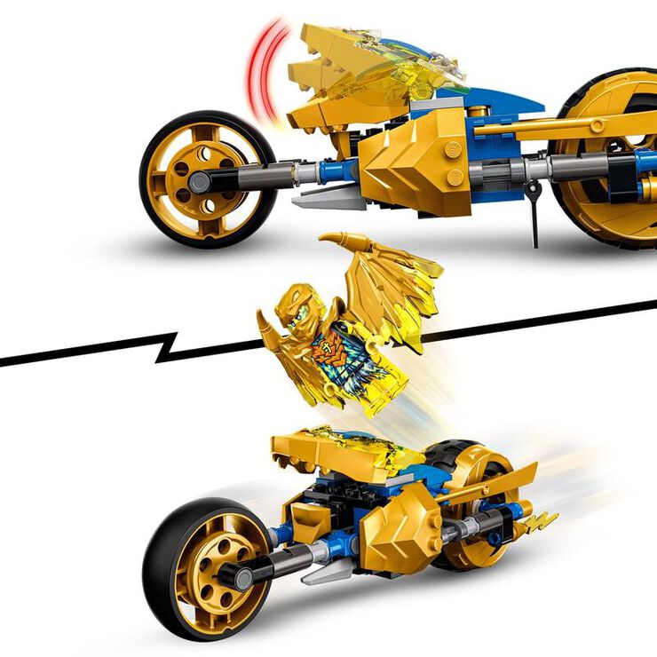 LEGO® NINJAGO Moto del Dragón Dorado de Jay71768