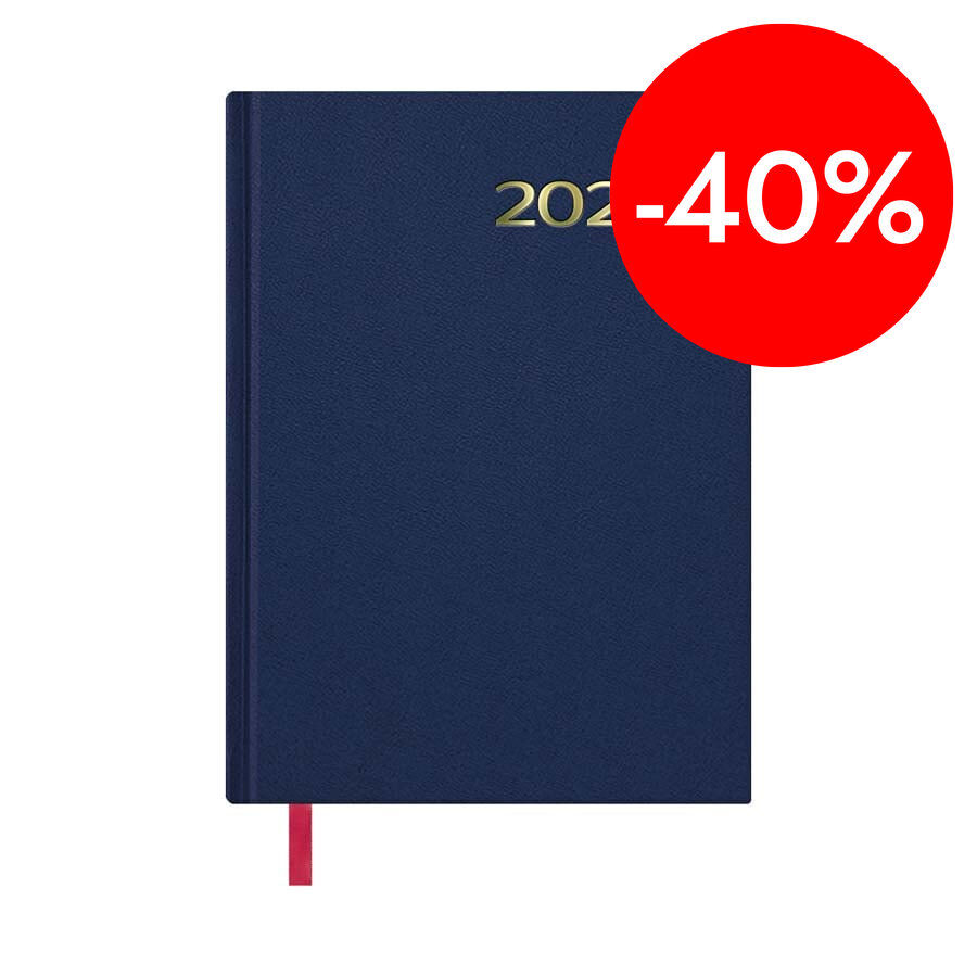 Agenda Dohe Sintex 14x20 dia/p&agrave;g castell&agrave; 2026 blau