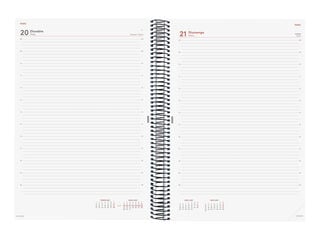 Agenda Finocam Year D&iacute;a P&aacute;gina 2027 Catal&aacute;n Negro