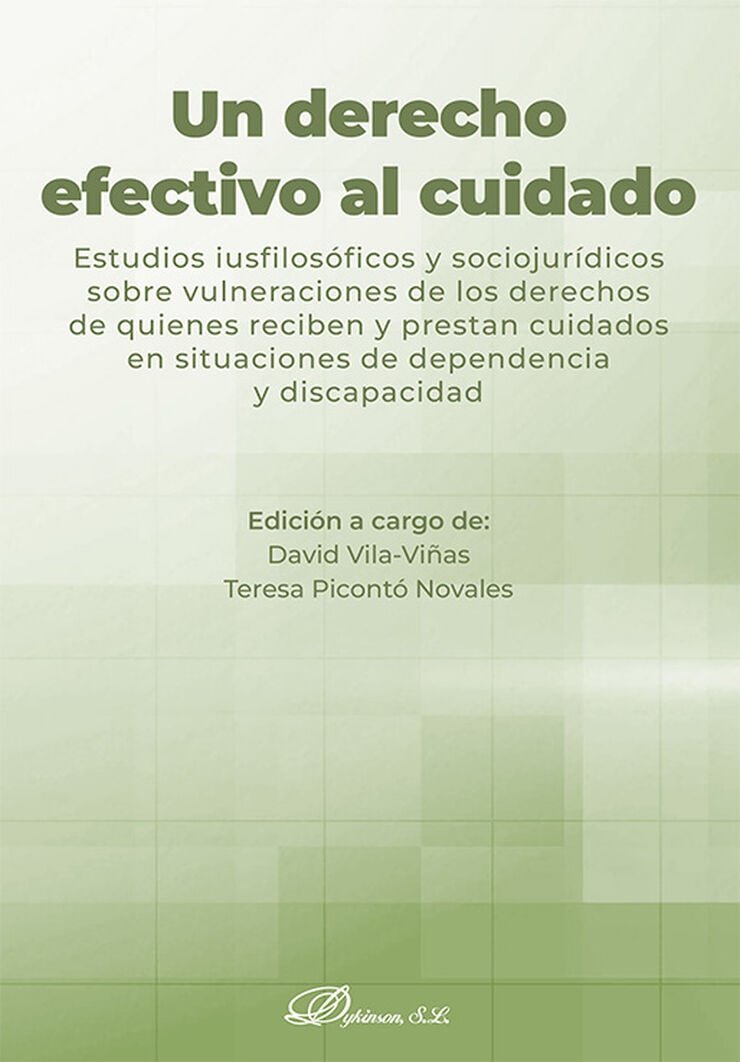 Un derecho efectivo al cuidado