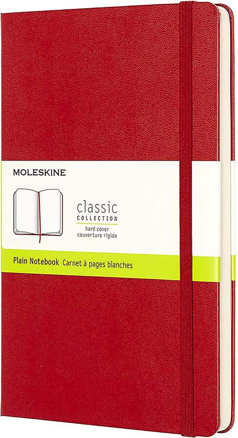 Libreta Moleskine P Rojo Liso