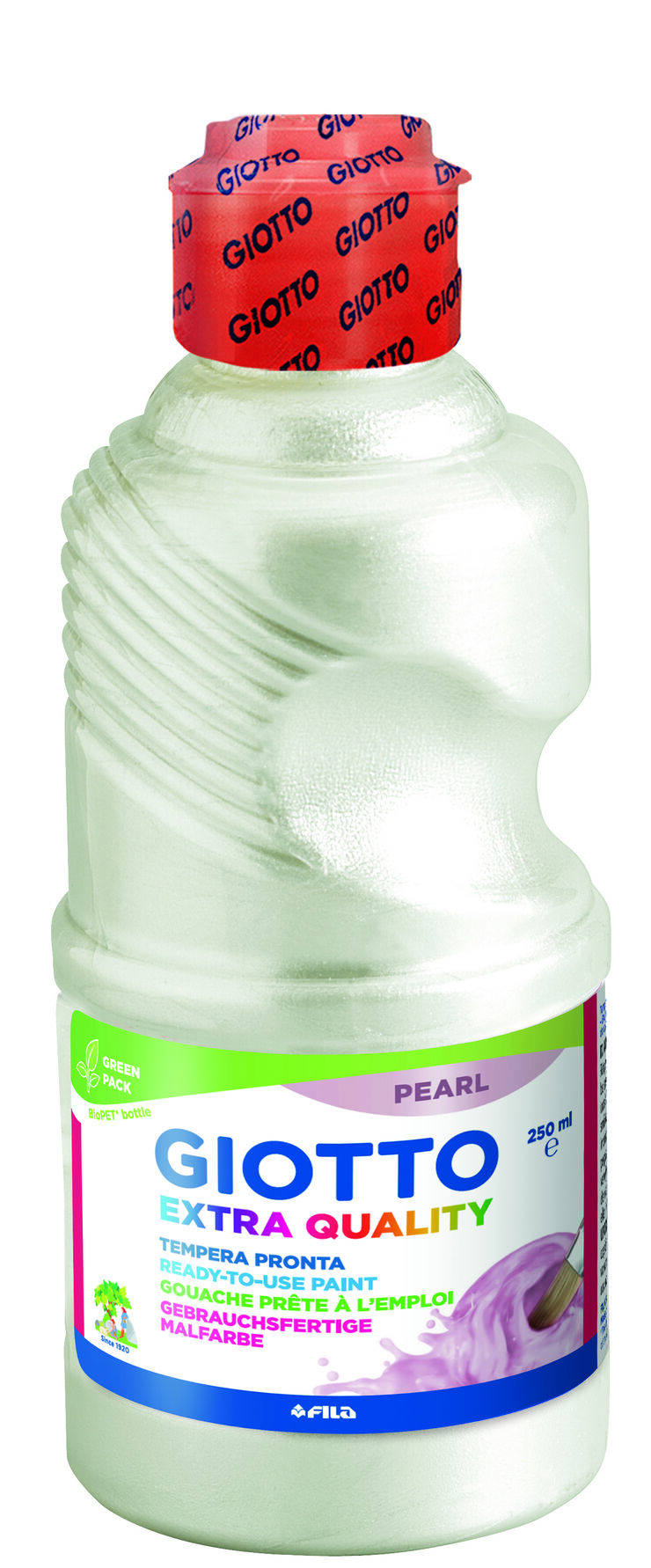 Témpera Giotto Pearl 250ml blanc