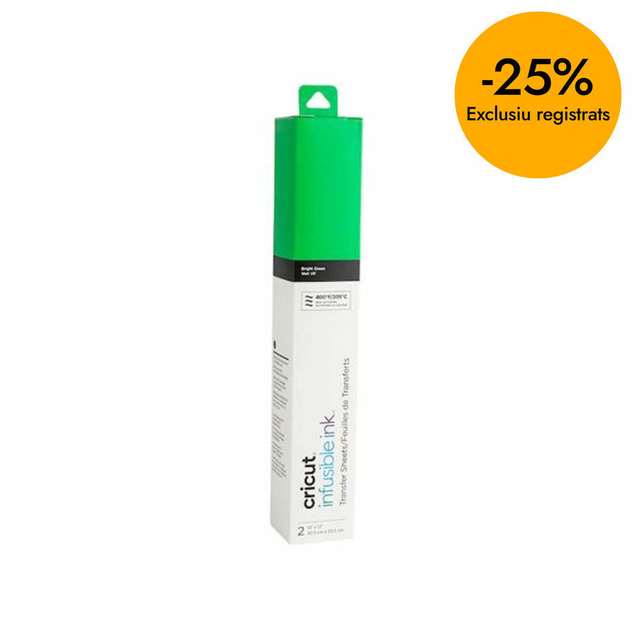 Infusible Ink 30,5x30,5cm verde 2hojas