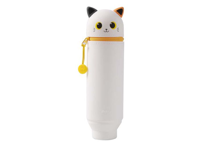 Estuche vertical silicona iTotal Cat blanco