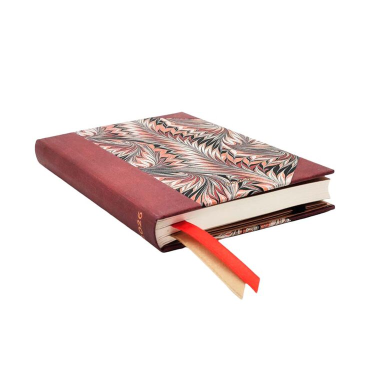 Agenda Paperblanks Rubedo Mini apaïsada setm/vista cas 2026