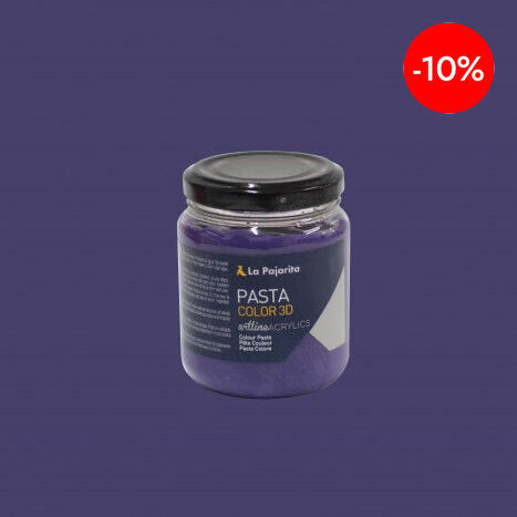 Pasta relleu La Pajarita 175ml violeta