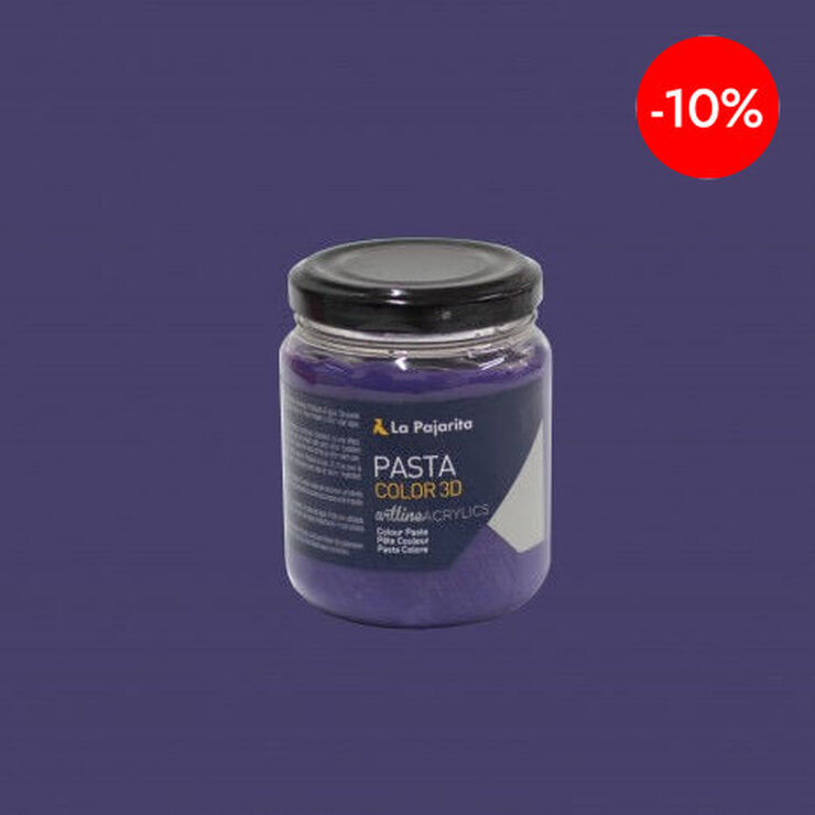Pasta relleu La Pajarita 175ml violeta