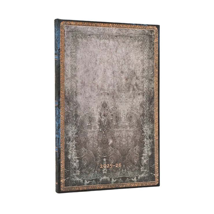 Agenda 18 meses Paperblanks Maxi sem/vista 2025-26 Gris Paloma