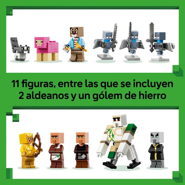 LEGO&reg; Minecraft Ataque del Evocador a la Aldea 21596