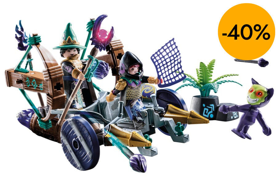 Playmobil Violet Vale Veh&iacute;culo de Captura de Demonio 70748