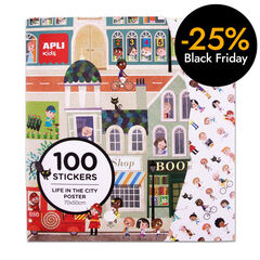 Pòster Ciutat amb Adhesius